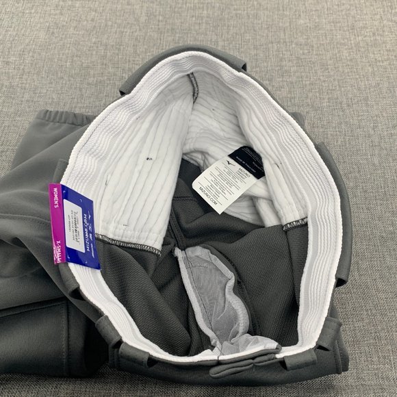 Brand New! Mizuno Softball Gray Pants X-Small Polyester & Cotton Mid Rise Sport - Picture 6 of 12